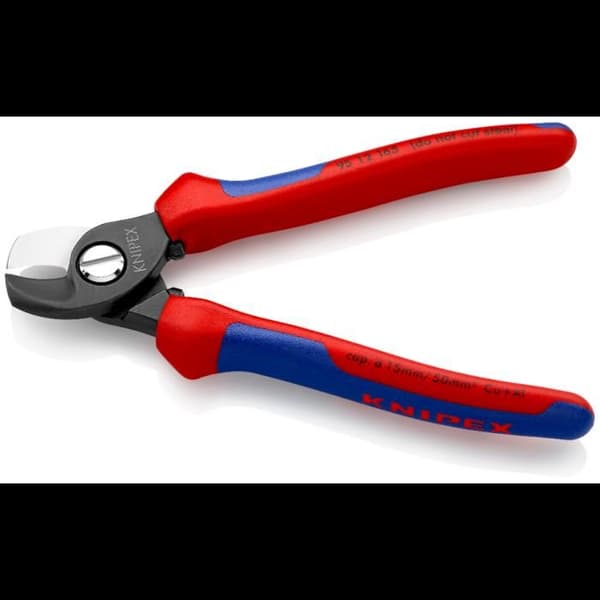 Knipex - Kabeltång - 165 mm - Härdat stål - Röd