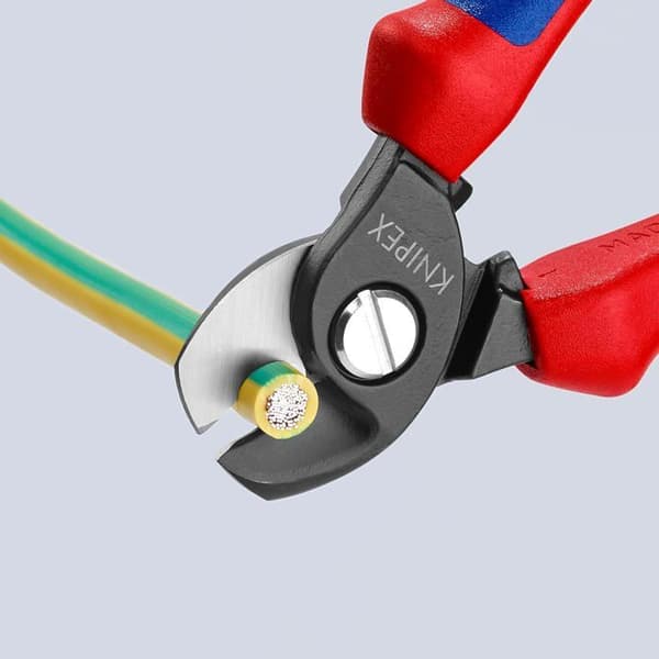 Knipex - Kabeltång - 165 mm - Härdat stål - Röd