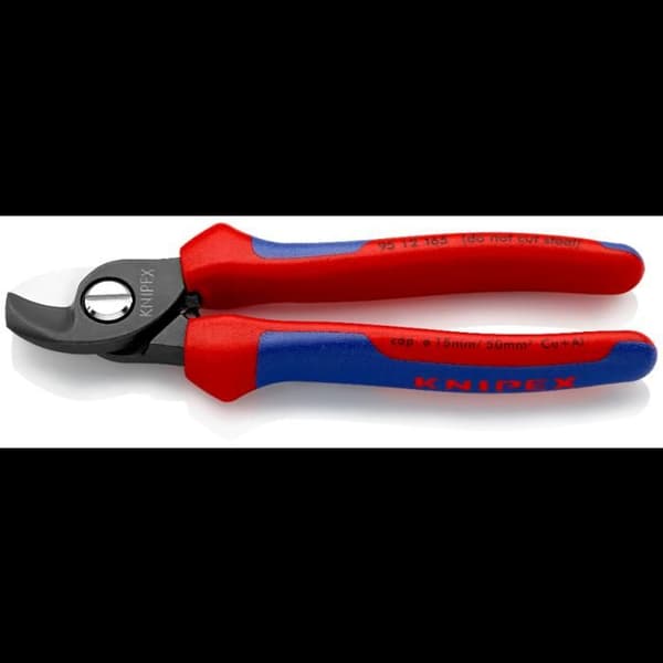 Knipex - Kabeltång - 165 mm - Härdat stål - Röd