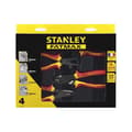 Miniatyrbild 4 av 5: STANLEY Låda med 4 isolerade tång 1000V 4-84-489 Chrome Head - Rostfritt stål - Bi-Material Handtag certifierad vid 1000V