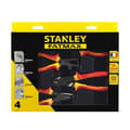 Miniatyrbild 2 av 5: STANLEY Låda med 4 isolerade tång 1000V 4-84-489 Chrome Head - Rostfritt stål - Bi-Material Handtag certifierad vid 1000V
