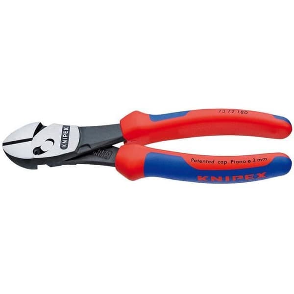 Knipex TwinForce High Performance Side Cutter 180 mm - 73 72 180 BK
