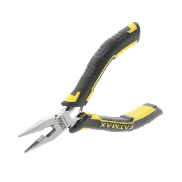 Mini lång rundtång - STANLEY FATMAX - 120 mm - Härdat stål - Ergonomiskt handtag i två material