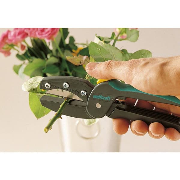 Skärtång - WOLFCRAFT - Megacut S - Stål - 3 extra blad - Grön och Svart