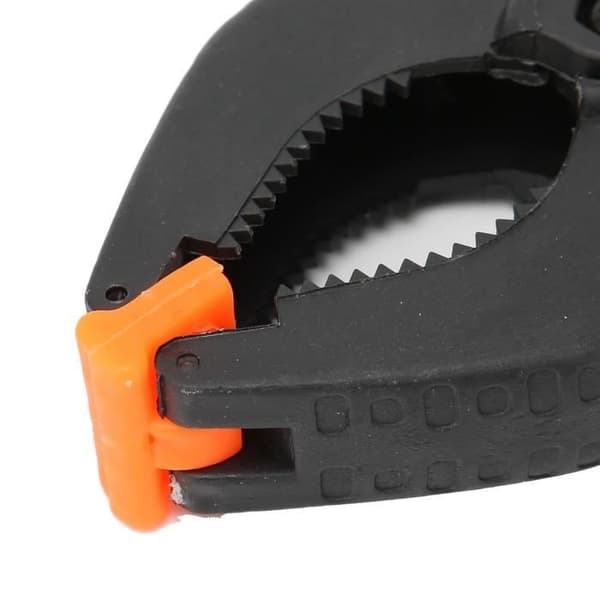 Omabeta Träklämma Fjäderklämma 6 tum Träarbetsklämma i Nylonplast Tillbehör för fixering trädgård