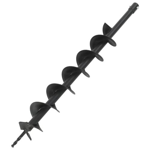 Jordborr stål 100 mm