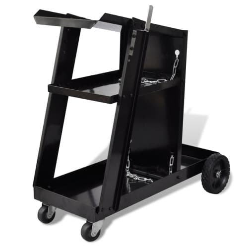 Svetsvagn med 3 hyllor