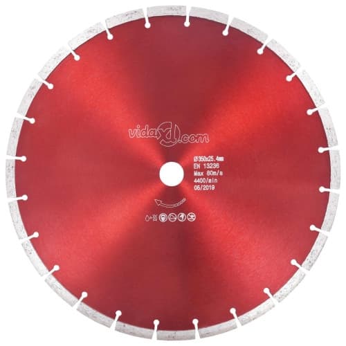 Diamantklinga stål 350 mm
