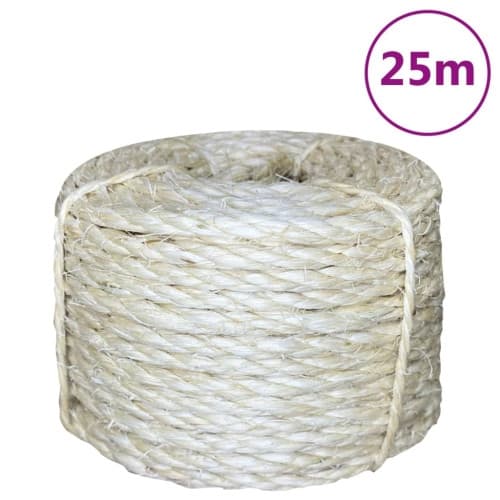 Rep 100% sisal 6 mm 25 m