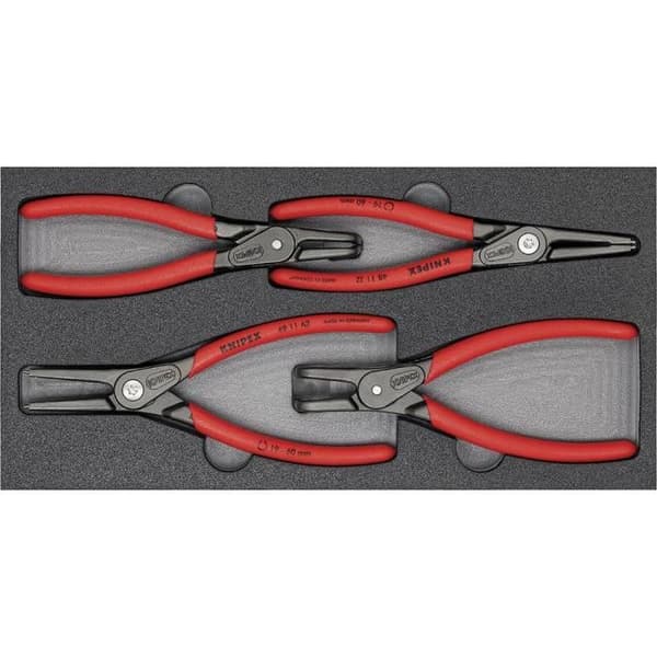 Tångsats - KNIPEX - 00 20 01 V09 - Handverktyg - Stål - Röd