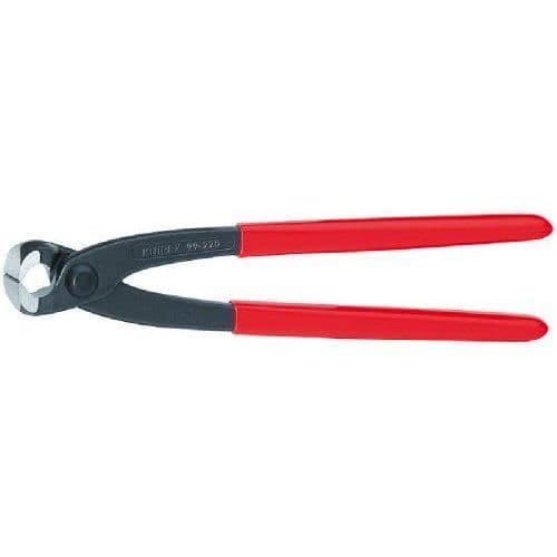 KNIPEX rysk tång 280 mm med plastbelagda handtag - Röd
