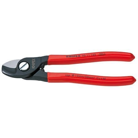 Knipex koppar- och aluminiumkabelavbitartång - Röd - Skärning - För enkel- och flertrådskablar