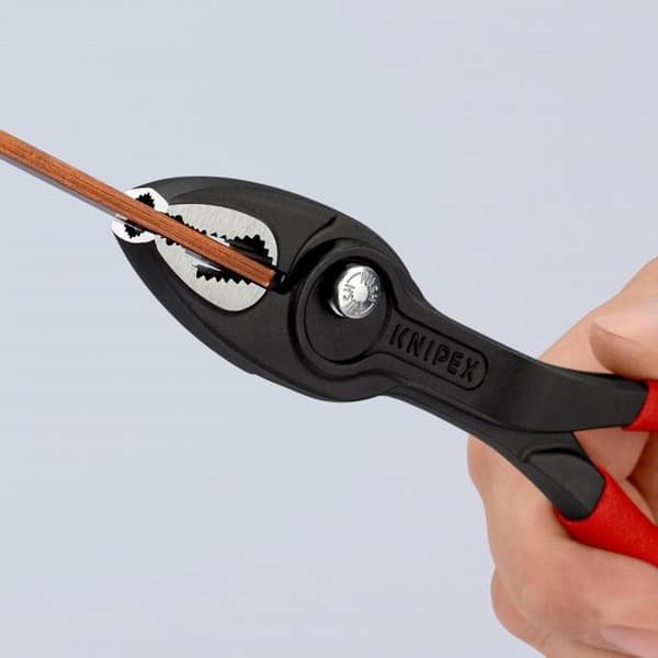 Greppzång - Knipex - 82 01 200 - 200 mm - Krom-vanadium stål - Månggrepp