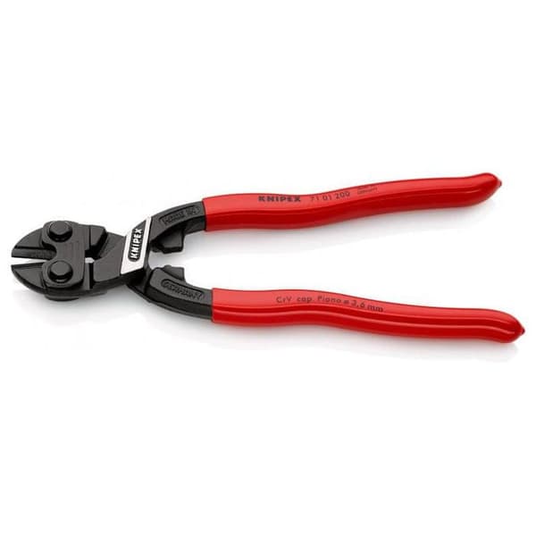 Bultskärare - KNIPEX - 71 01 200 - 200mm - Kromvanadinstål - Svart