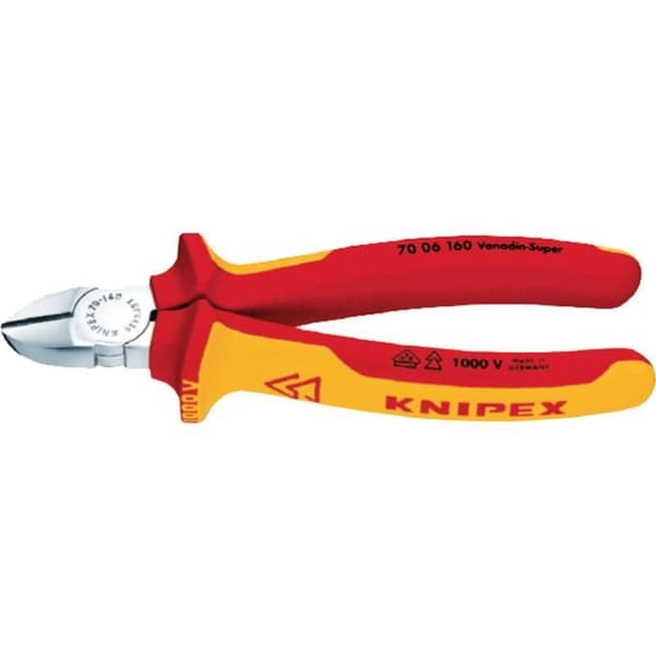 VDE skärtång 180mm - KNIPEX - 7006 - Vanadinstål - Röd