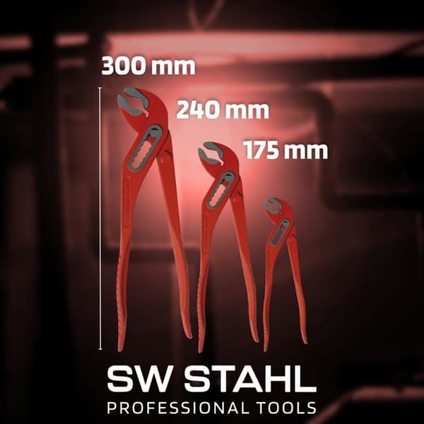 Pincett med klämma Sw-stahl - 41903L