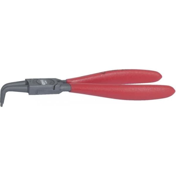 KS TOOLS 90° vinklad invändig Circlip® tång - L.165 mm - Röd