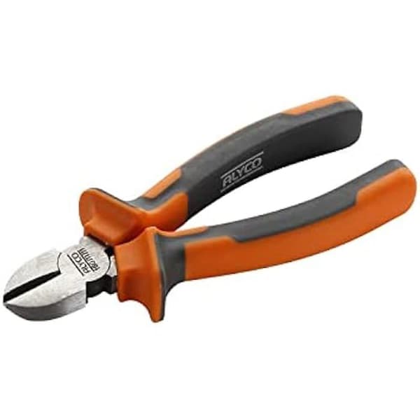 Diagonalavbitare - ALYCO - HR DIN 5749 - Stål CR-V - 160 mm - Bimaterielt Handtag Orange