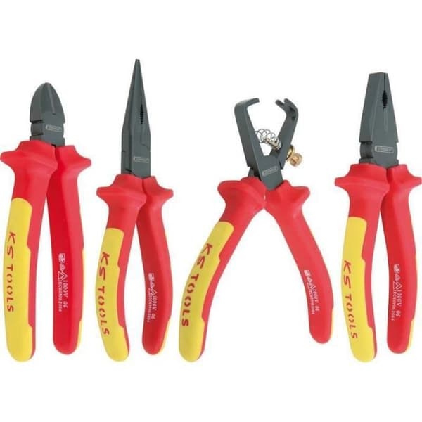 ERGOTORQUE® isolerad tångsats - 4 st KS TOOLS 117.1160