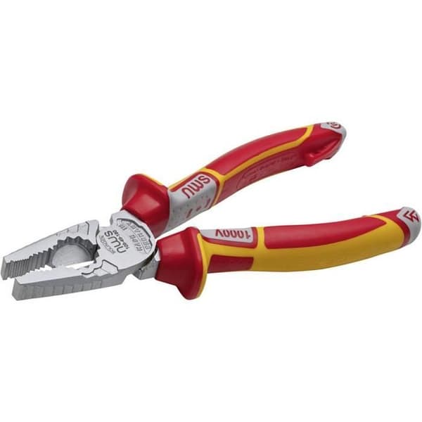 Universell tång - NWS - 109-49-VDE-205 - 165 mm - Stark utväxling - Röd