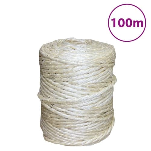 Rep 100% sisal 4 mm 100 m