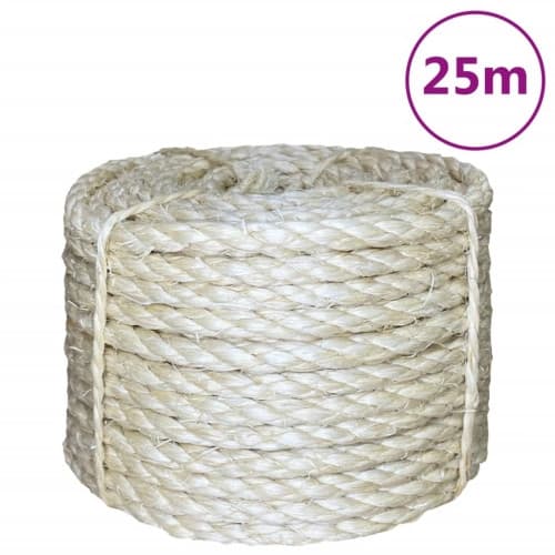 Rep 100% sisal 8 mm 25 m