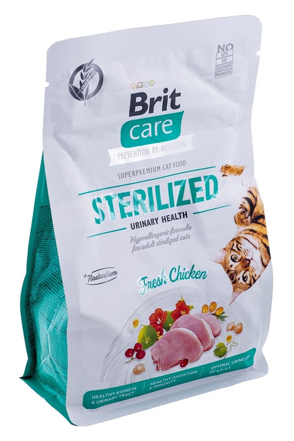 BRIT Care Grain-Free Sterilized Urinary - torr kattmat - 400 g