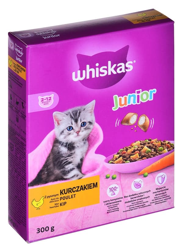 ?Whiskas 5900951014079 katter torrfoder 300 g Kitten Chicken
