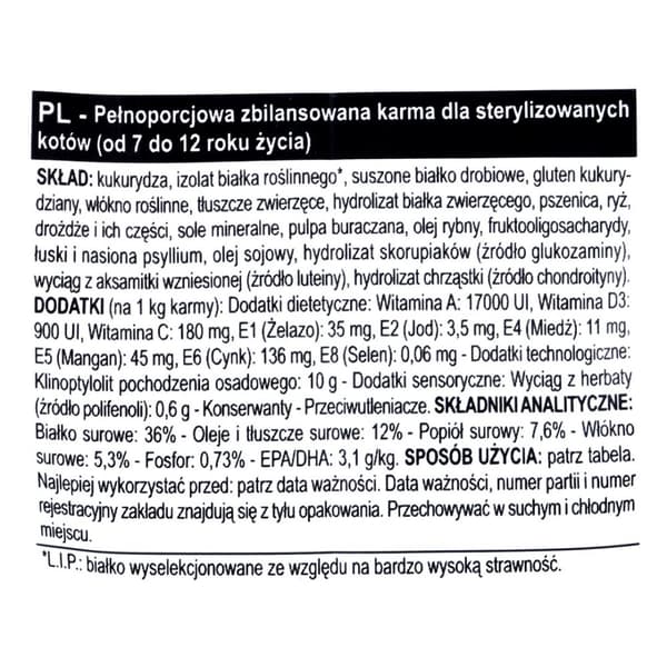 Royal Canin Steriliserad 37 katter torrfoder 400 g Vuxen fjäderfä