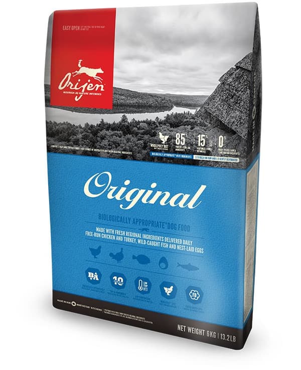 Orijen Original 6 kg Adult Chicken, Fish, Turkki