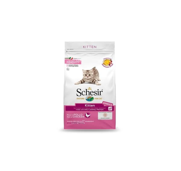 400g tørrfôr til kattunger, Schesir