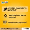 Miniatyrbild 3 av 4: PEDIGREE Junior 48 Fresh Jelly Sachets 4 varianter för valp 100g (4x12)