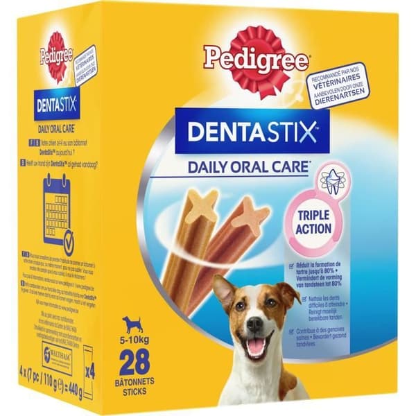 PEDIGREE Dentastix-pinnar - För små hundar - 440 g