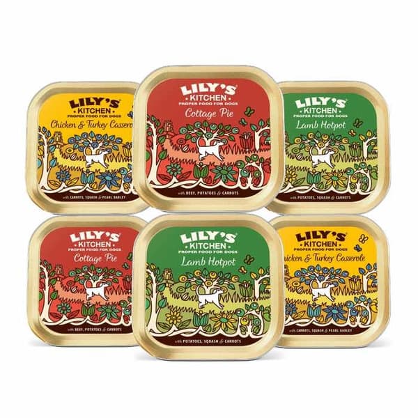 Lily's Kitchen för vuxna hundar – Klassiska recept 6x150g - Multipack (Paket med 4)