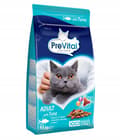 Miniatyrbild 1 av 2: PREVITAL Vuxen tonfisk - torr kattmat - 1,4 kg