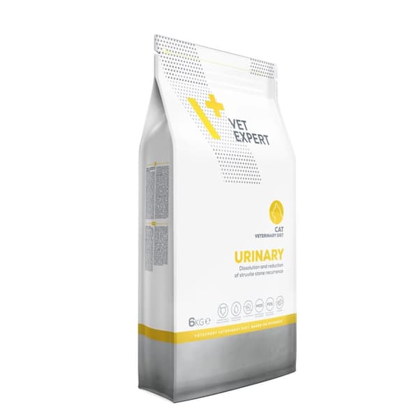 VET EXPERT Veterinärdiet Urinary Cat - torrfoder för katter - 6 kg