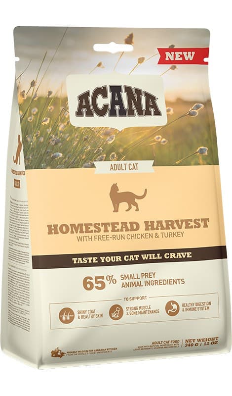 ACANA Homestead Harvest - torrfoder för katter - 340 g