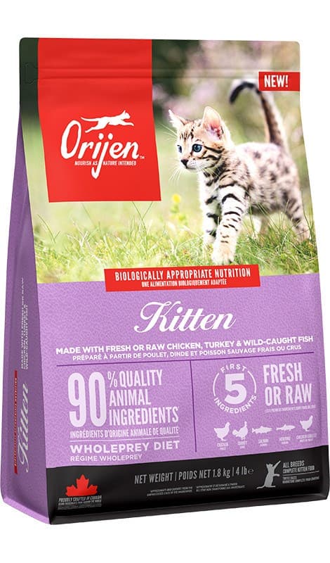 ORIJEN Kitten - Torrfoder för katter - 1,8 kg
