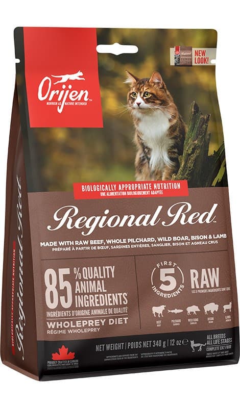 ORIJEN Regional Red Cat - torrfoder för katter - 340 g