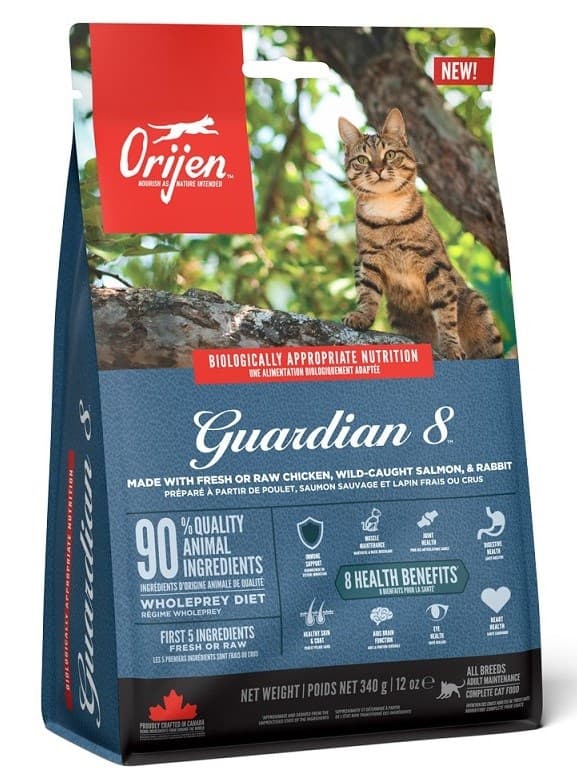 ORIJEN Guardian 8 - torrfoder för katter - 340 g