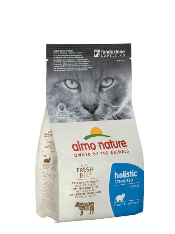 Almo Nature Holistic Sterilised - tørfoder til katte - 2 kg