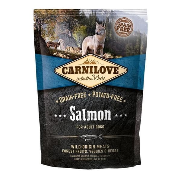 Carnilove lax vuxen hundmat - 12 kg