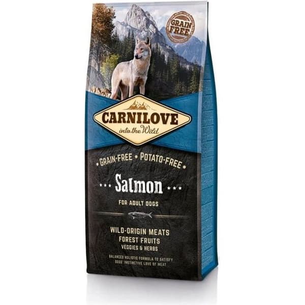 Carnilove lax vuxen hundmat - 12 kg