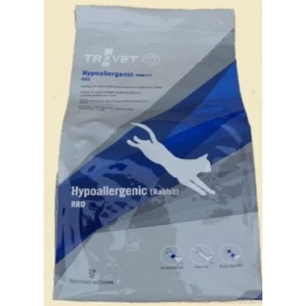 Hypoallergent torrfoder för katter TROVET KOT RRD Kanin/Kanin 3kg