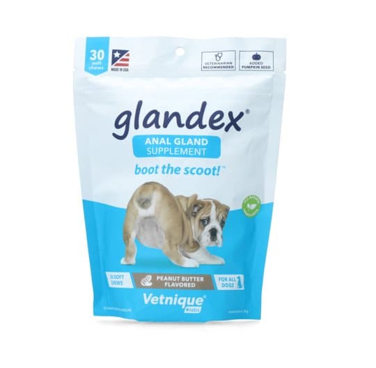 GLANDEX Soft Chew 120 g (30 stk - fremmer fordøjelsen og understøtter naturlig tømning af kirtlerne