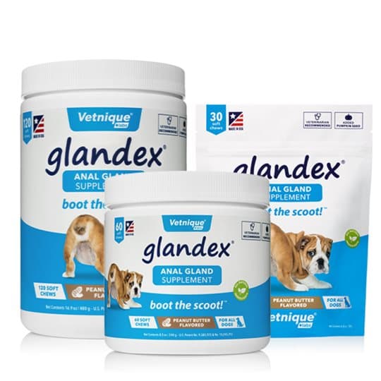 GLANDEX Soft Chew 480 g (120 stk - fremmer fordøjelsen og understøtter naturlig tømning af kirtlerne