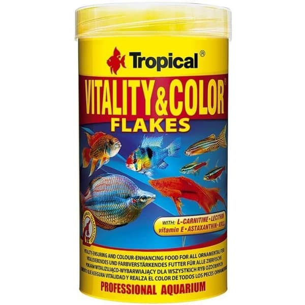 TROPICAL Vitality - Color Aquarium Food 250 ml - S-058-1