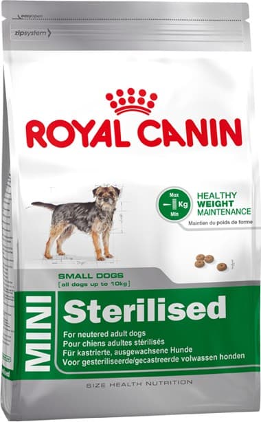 Royal Canin CCN MINI STERILIZED - kuivaruoka aikuisille koirille - 8kg