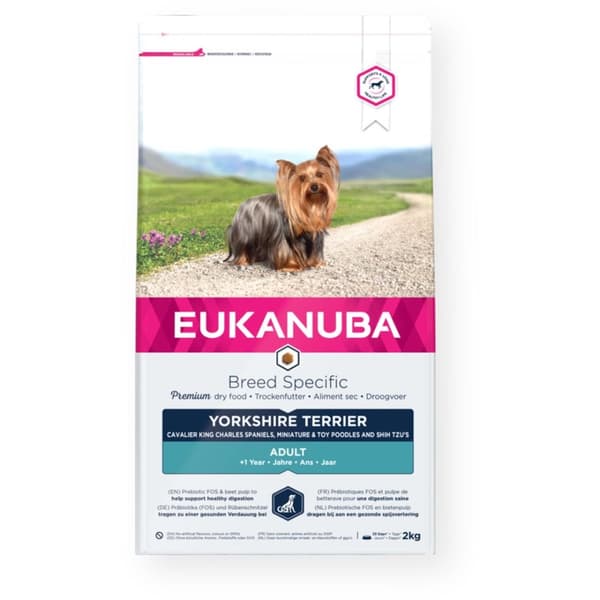 EUKANUBA Breed Special Adult Yorkshirenterrieri - kuivaruoka - 2 kg