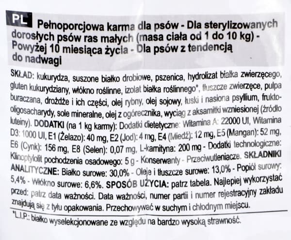 ROYAL CANIN Mini Sterilized - tørfoder til voksne hunde, små racer, efter sterilisation - 1 kg